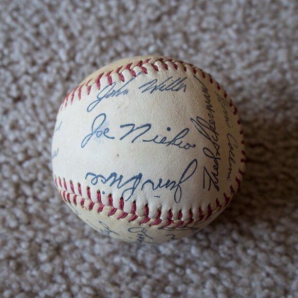 1971 Detroit Tigers Autographed Baseball - Team (vintage) - Picture 6 of 6